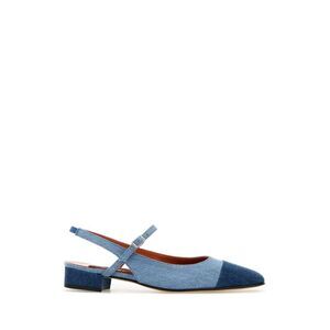 Carel Paris Women Two-Tone Canvas Oceano Ballerinas